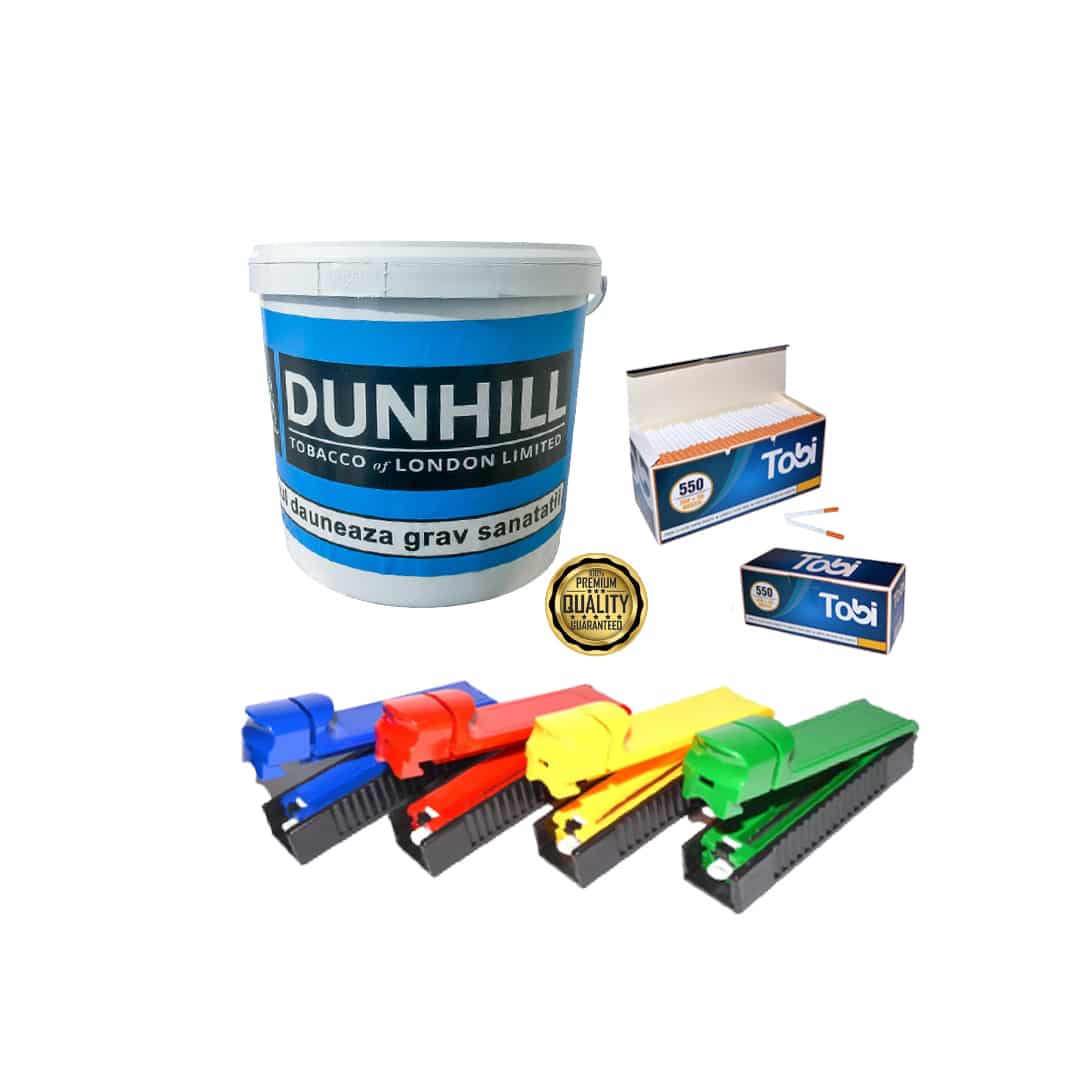 Tutun firicel la Galeata sau Punga, Pachet Promotional, Dunhill Albastru, 1kg